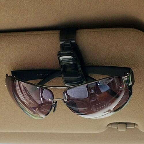Auto Car Accessory Sunglasses Pen Holder Clip Sun Visor Card Ticket Glasses Clip