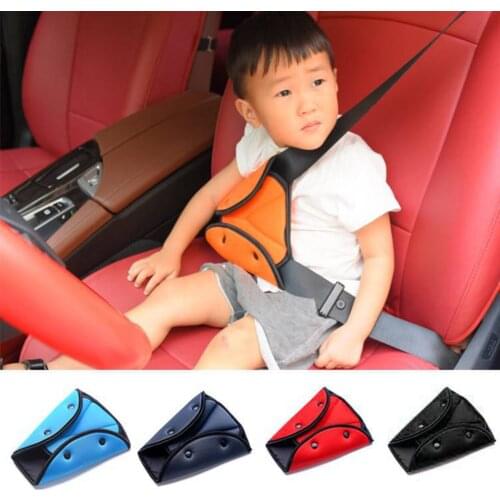 Car Seat Belt Triangle Safety Clip Buckle Universal Car Safety Belt Holder Child Kids Car Seat Cover Protect Baby Adjuster