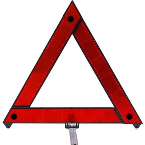 Car Tripod Warning Sign Emergency Breakdown Warning Indicator Foldable Triangle Reflective Tape Car Accessories