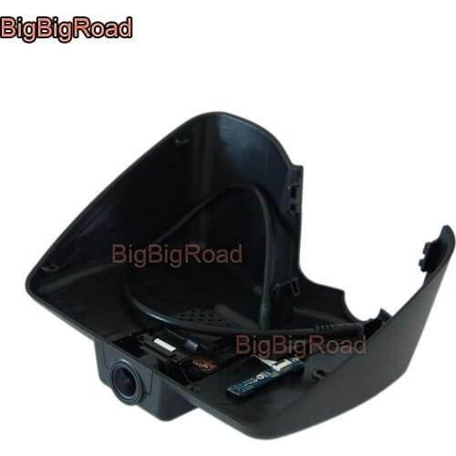 BigBigRoad Car DVR Wifi Video Recorder Dash Cam Camera For jeep cherokee 2014 2015 2016 2017 High configuration