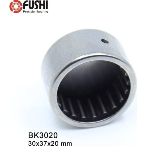 BK3020 Needle Bearings 30*37*20 mm ( 5 Pc ) Drawn Cup Needle Roller Bearing BK303720 Caged Closed ONE End 65941/30