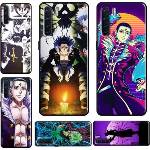 Chrollo Lucilfer Chains HxH Anime Case For OPPO A5 A9 A31 A53 2020 A1K A3S A5S A15 A52 A72 A83 A91 A93 Find X3 Pro F7 Cover