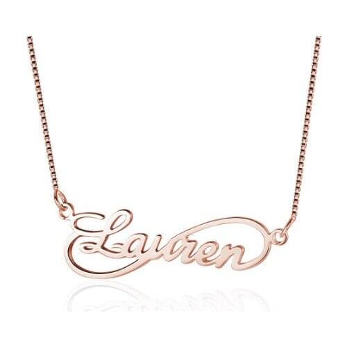 Customized Stainless Steel Letter Necklace Custom Personalized Heart-shape Choker Necklace Women Lovers Nameplate Gift