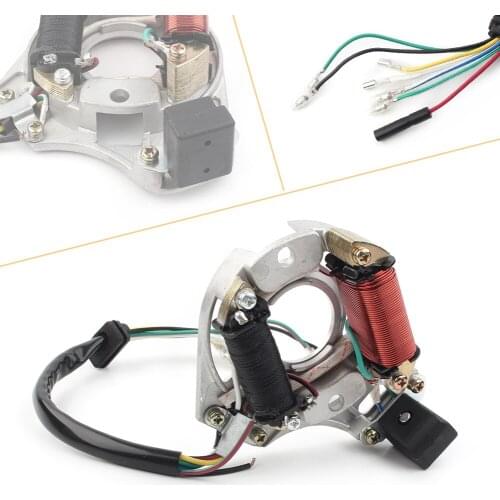 Chinese Stator Magneto 2 Coil 50cc 110cc 125cc ATV Quad Taotao Coolster Qiye