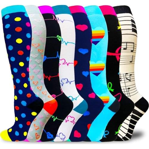 Compression Socks Running Summer 30mmgh for Varicose Veins Varicose Veins Edema Diabetes Marathon Pressure Stocking