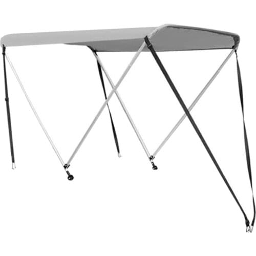 Inflatable Boat Canopy UV-Protection Canoe Sun Shade for 1-1.4m Wide Boats