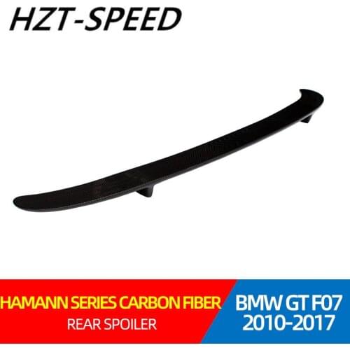 2010 - 2017 For BMW 5 Series GT F07 Modified HARMAN Carbon Fiber Rear Window Roof Spoiler Rear Roof Spoiler for BMW