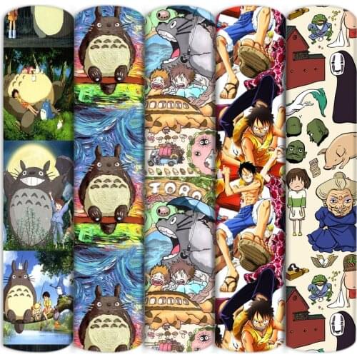 Animal Character Polyester Cotton Fabric For Tissue Sewing Quilting Fabrics Needlework Material DIY Handmade,1Yc17337