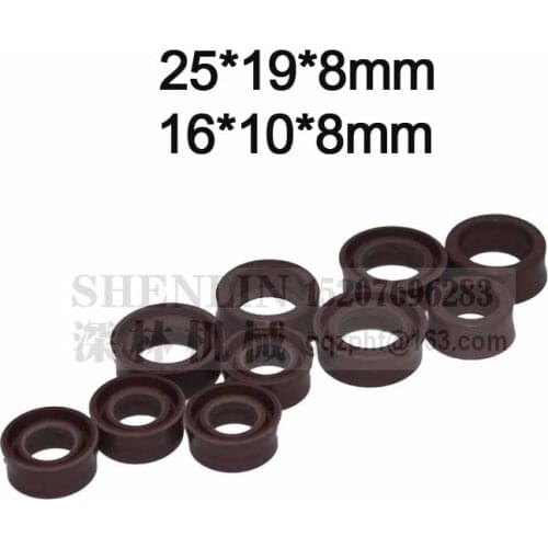 Viton seals for piston of filling machine 16*10*8mm and 25*19*8mm SHENLIN