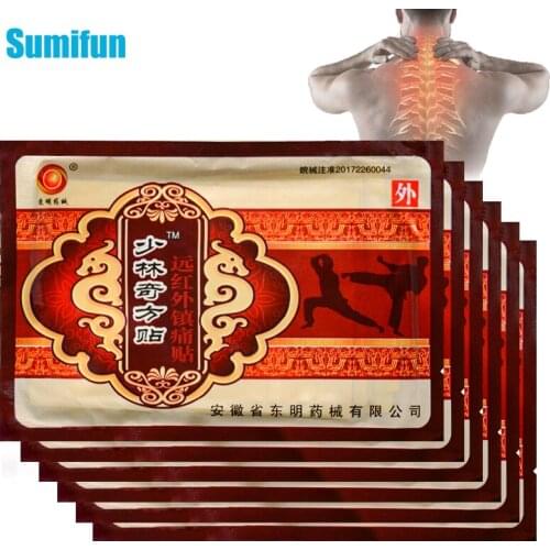 104pcs Chinese Medical Pain Relief Patch Knee Neck Arthritis Joint Aches Herbal Sticker Self-heating Pain Killer Plaster C499