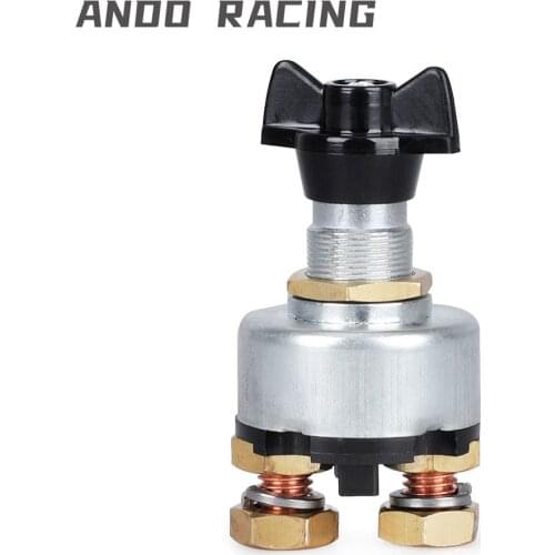 12v/24v 200A Car Auto RV Fixed Handle Key Battery Master Isolator Rotary Kill Cut On Off Switch Lucas SSB106 Style