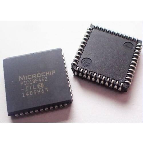 3PCS New PIC18F452-I/L PLCC44