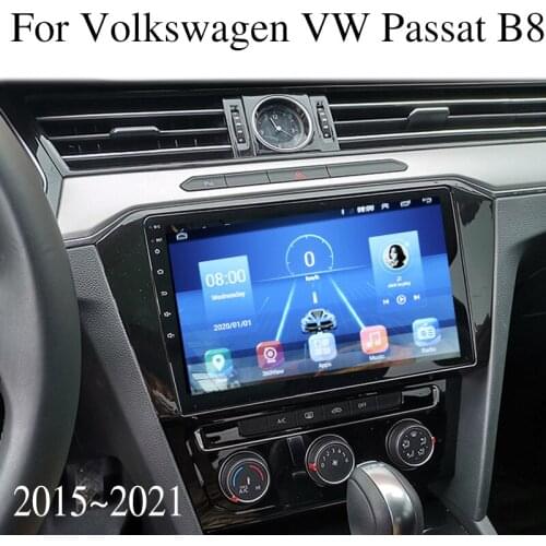 Car Audio Navigation GPS Stereo Carplay DVR 360 Birdview Around 4G Android System For Volkswagen VW Passat B8 2015~2021