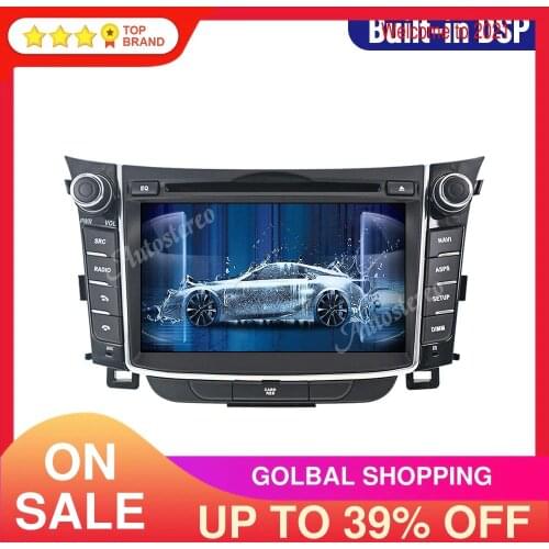Android 10.0 4GB+64GB Car GPS Navigation for Hyundai I30 Elantra GT 2012+ Auto Stereo Multimedia Player Radio Recorder Head Unit