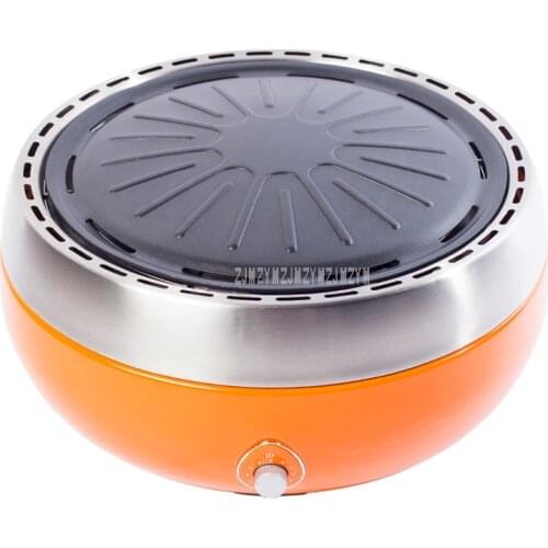 Stainless Steel Charcoal BBQ Grill Electric With USB fan Smokeless Baking Stove Carbon Steel BBQ Grill Roasting Oven Bakeware