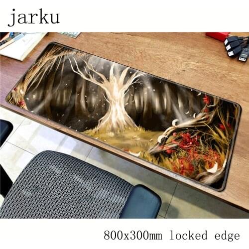 Fantasy forest pad mouse Cartoon computer gamer mause pad 800x300X2MM padmouse Domineering mousepad ergonomic gadget desk mats
