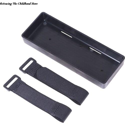 3pcs Plastic Battery Box Bracket Tray Case Battery Storage Box for 1/10 1/8 RC Cars Accessories