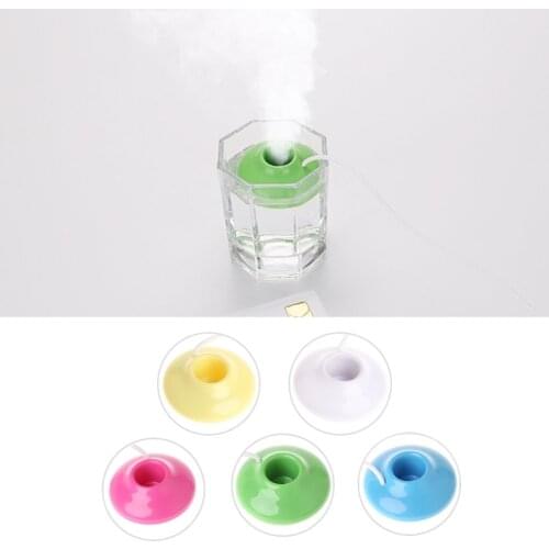 ELOOLE Portable Mini UFO Humidifier USB Negative Ion Air Purifier Aromatherapy Diffuser Mist Maker Fogger For Home Office Car