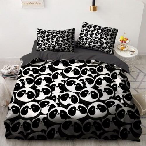3D Luxury Duvet Cover Set Comforter Bedding Set Single King Queen Double Single Size Cartoon Design Custom Bedclothes