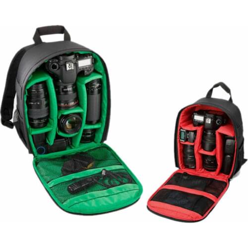 DSLR Camera Bag Backpack Video Photo Bags for Camera Compact Camera Backpack 3 Colors