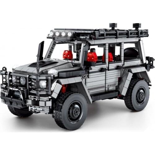 1852PCS Higt-tech City Off-road Car Model Building Blocks Supercar Racing Car Toys Vehicle Bricks Children Create For Kids Gift