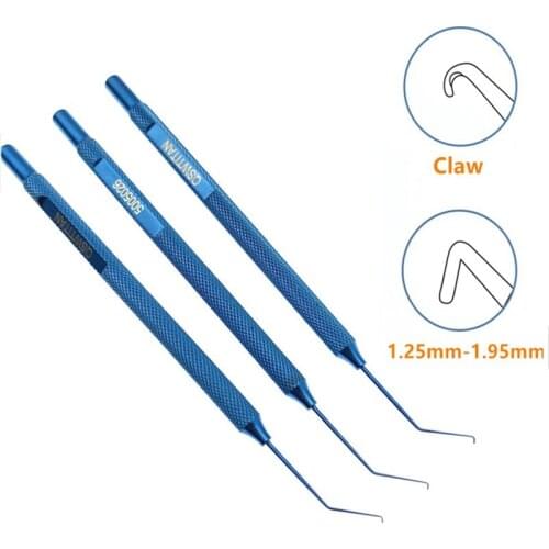 1pc Titanium Alloy Repositor 0.7mm ophthalmic eye surgical instrument