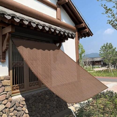 Balcony UV Protection Screen Cover Sunshade Windscreen Weather-Resistant For Outdoor Yard Patio Garden Porch Fence Awning #BL4
