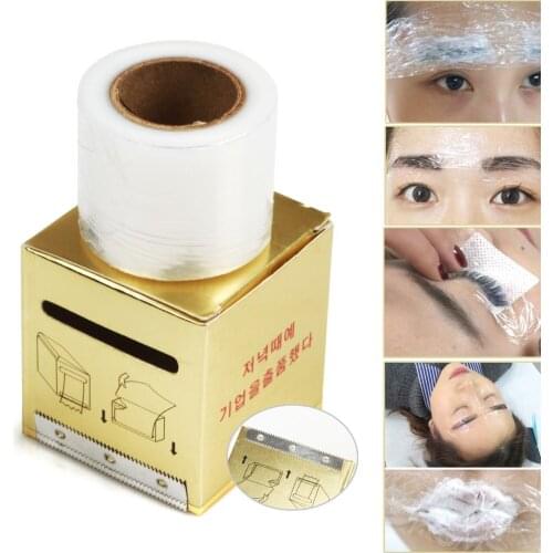 42mm*200m Preservative Film Eyebrow Lip Tattoo Mask Cover Semi-permanent tattoo Makeup Accessories
