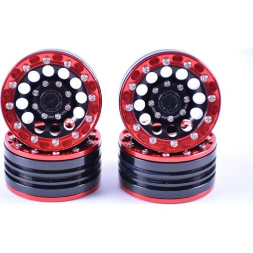 1.9 inch CNC precision machined alloy wheel hub for 1/10 crawler car Traxxas trx-4 Axial SCX10 D90 56mm*25mm