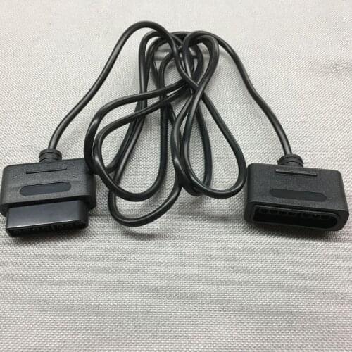 10 Pcs Black 6ft Extension Cable forSNES Controller Compatible for Retro-Duo and for FC