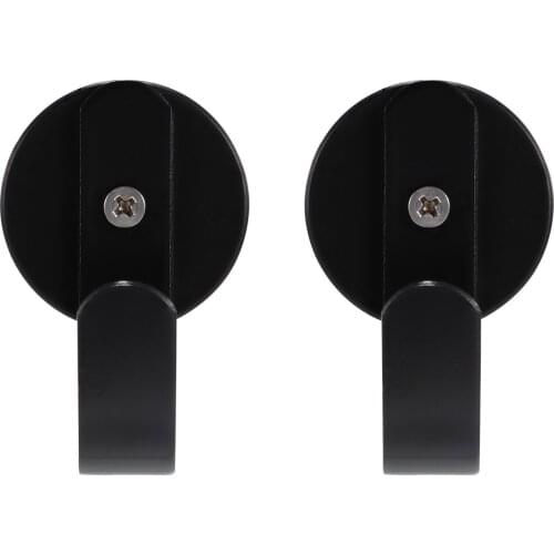 2Pcs Magnet Hooks Adhesive Wall Mounted Hooks Bath Accessories Magnetic Door Wall Rack