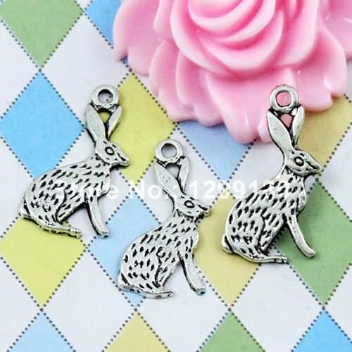 200pcs/lot Metal Zinc Alloy Silver Tone Charm Pendant For Necklace DIY Jewelry Making Accessories 10x26mm (K00914)