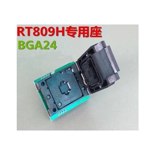 BGA24 turn DIP8 socket size 6*8MM Matrix IC adapter RT809H / RT809F