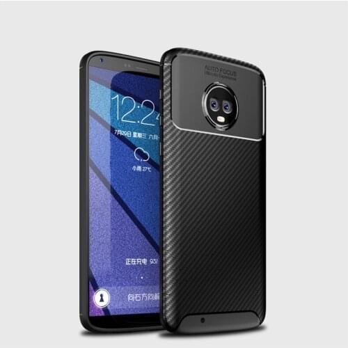 For Motorola Moto G6 Plus Case Soft Silicone Shockproof Matte Skin Protective Back Cover Cases for MOTO E5 Plus Z3 Play