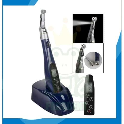 Endodontic Motor Wireless Endo Motor Reciprocating with LED Light/Dental Endodontic Instrument Micromotor with 16:1 Contra Angle