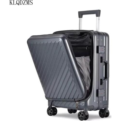 KLQDZMS Luggage Carry On Spinner Wheels 20’’’’24 Inch PC Suitcase With Laptop Bag For Women Men School College Business