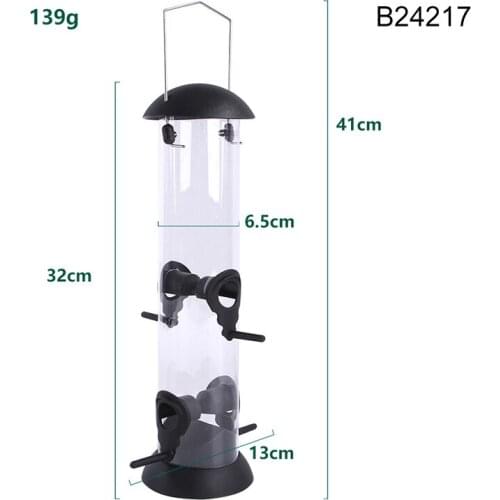 Birds Feeder Hanging Portable Birds Food Dispenser Birds Accessoires for Outdoor Patio Garden 2020ing