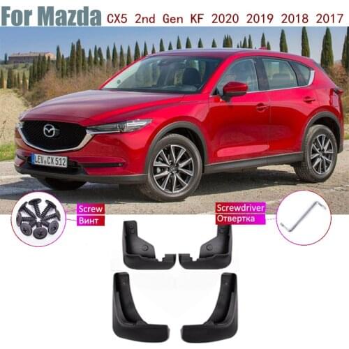 Fender Mud Flaps Guard Splash Flap Car Fenders Accessories Mudguards For Mazda CX-5 CX5 2nd Gen KF 2020 2019 2018 2017