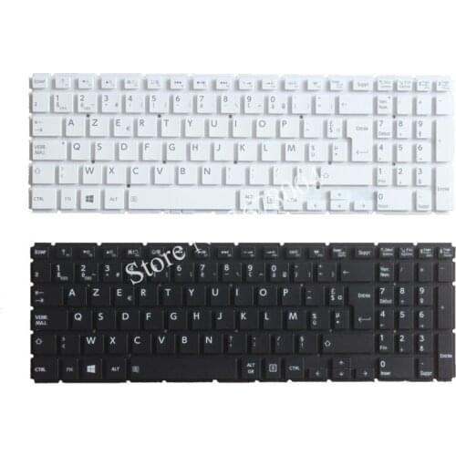 New keyboard for Toshiba Satellite L50-B L55-B L55DT-B S50-B S55-B White French FR Laptop Keyboard MP-13R86F0-9201