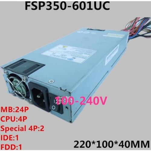 New PSU For FSP 1U 350W Power Supply FSP350-601UC