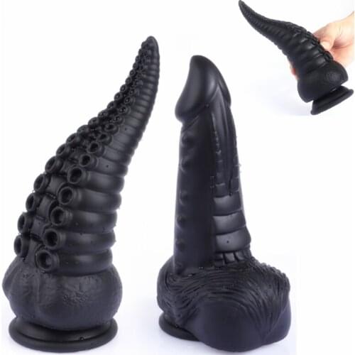 Octopus Dildo Boa Anal Dildos Suction Cup Butt Plugs Tentacle Sex Toys Soft Silicone Prostate Massage Anus Dilation Vaginal Plug