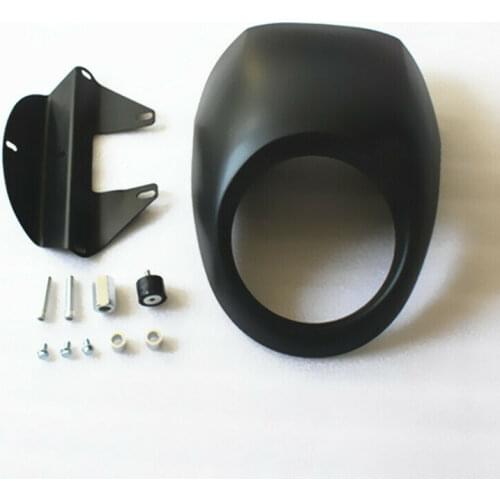 Motorcycle Front Cowl Fork Mount Headlight Fairing For Harley Sportster Dyna FX XL 1200 883 1973-UP