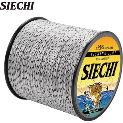 SIECHI 500M 20-88LB Braided Fishing Line for Carp Fishing Multilfilament Braid Line Lake River Fishing