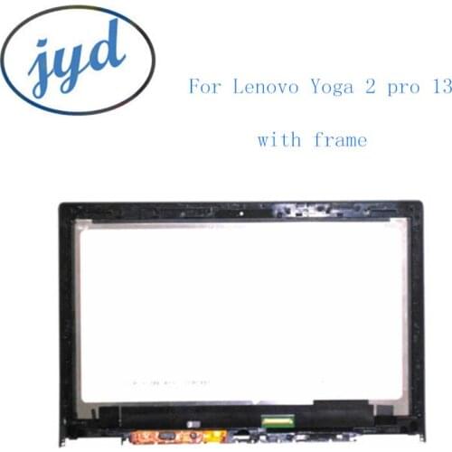 LCD Display Touch Screen Assembly Replacement For Lenovo Yoga 2 Pro LTN133YL01-L01 3200x1800 13.3-inch Black Free Shipping