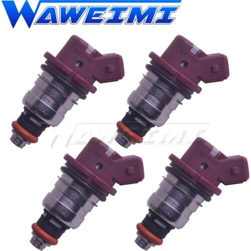 WAWEIMI 4×Fuel Injector Bico OE 37001 For Mercury Mariner 75-90-115-200-225 Fuel Rail Injector 804528 Outboard Flowed 75hp-250hp