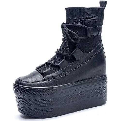 Krasovki Winter Womens Fashion Martin Boots Thick Bottom Wild Casual Womens Shoes