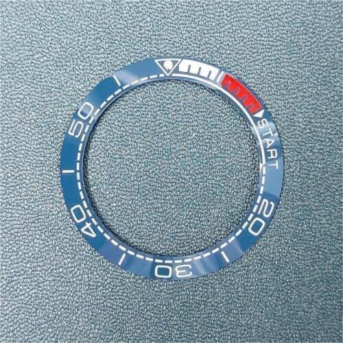 41.5mm ceramic bezel inlaid bezel accessories suitable for 44mm watch case accessories