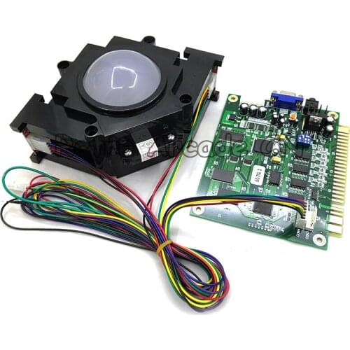 Arcade game TrackBall for classical 60 in 1 PCB board game machine cabinet accessories