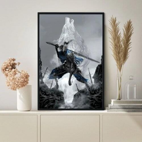 Dark Souls Game Canvas Art Print Poster Wall Painting Home Decoration (No Frame)