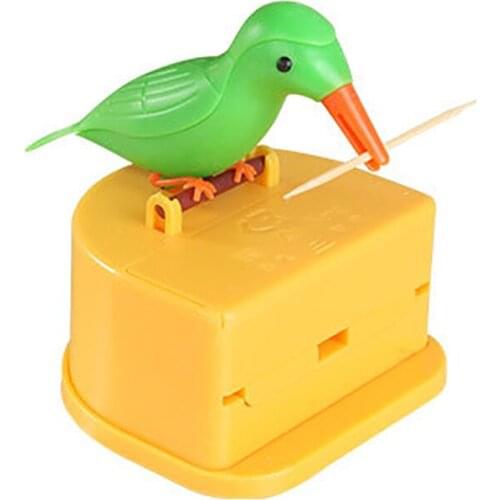 Quality Toothpick Dispenser Bird Automatic Bird Toothpick Box Toothpick Holder